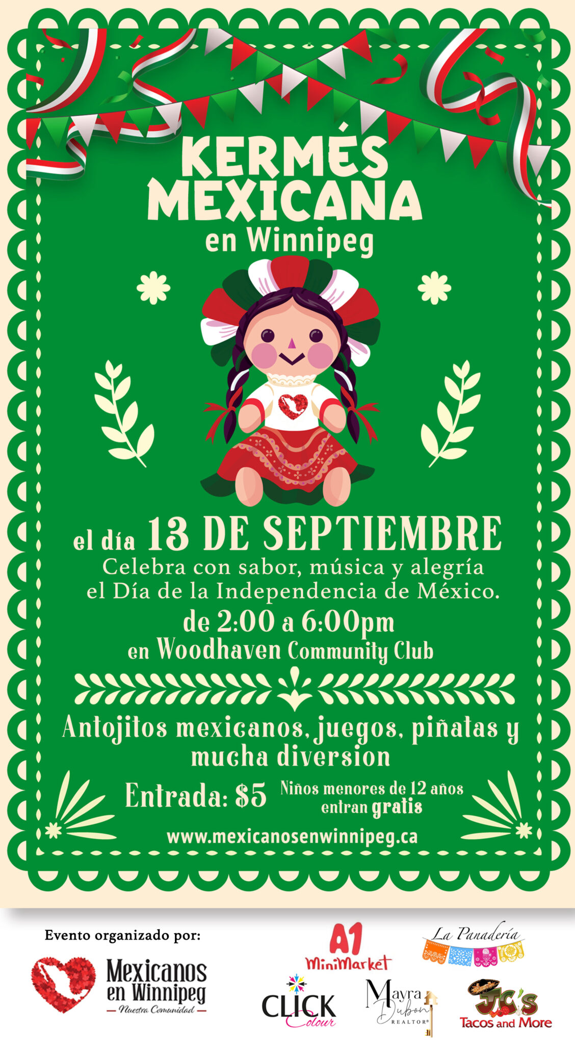 Kermés Mexicana 2025 - Mexicanos en Winnipeg